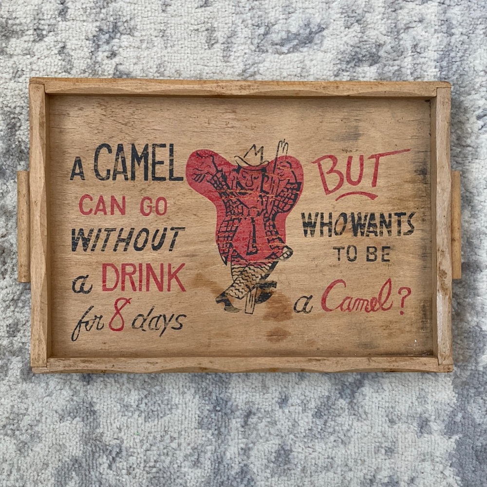 Small Vintage Bar tray